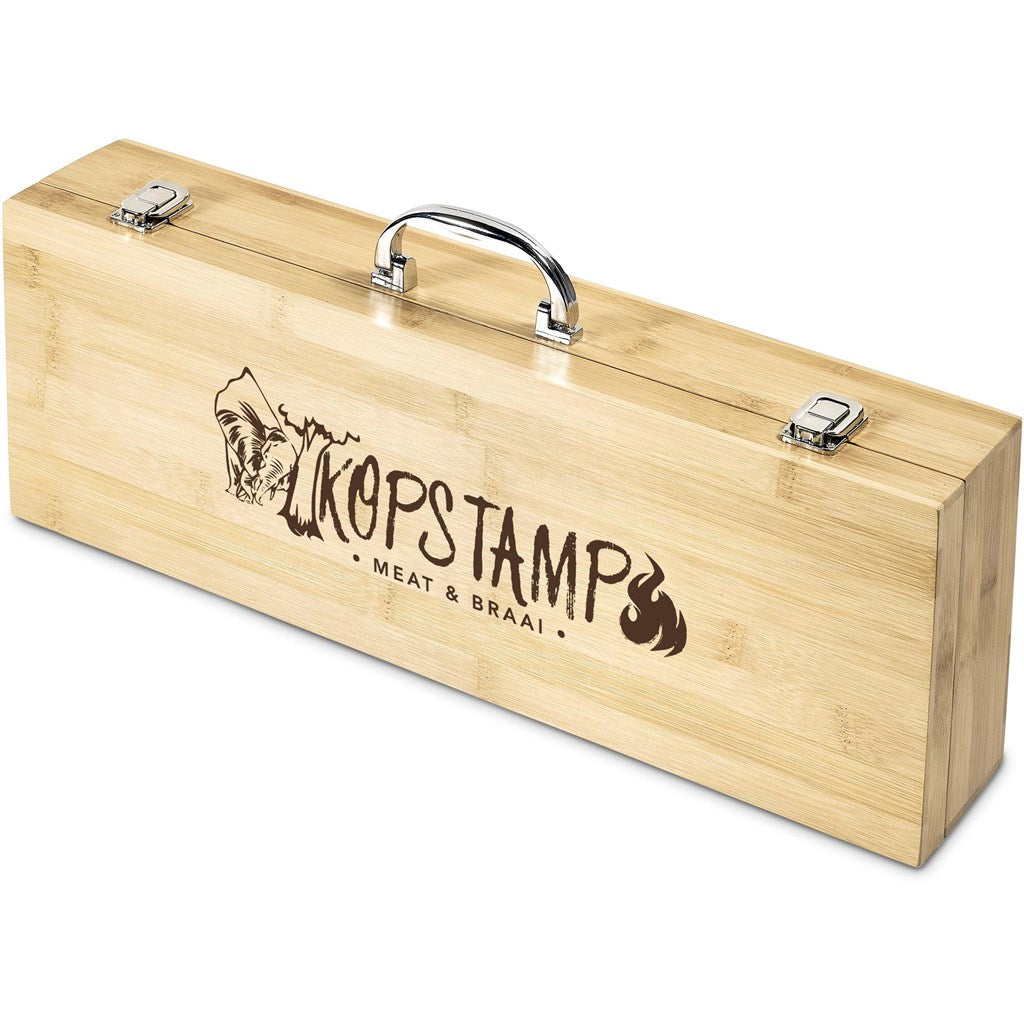 Okiyo Yakiniku Bamboo 5-Piece Braai Set-6