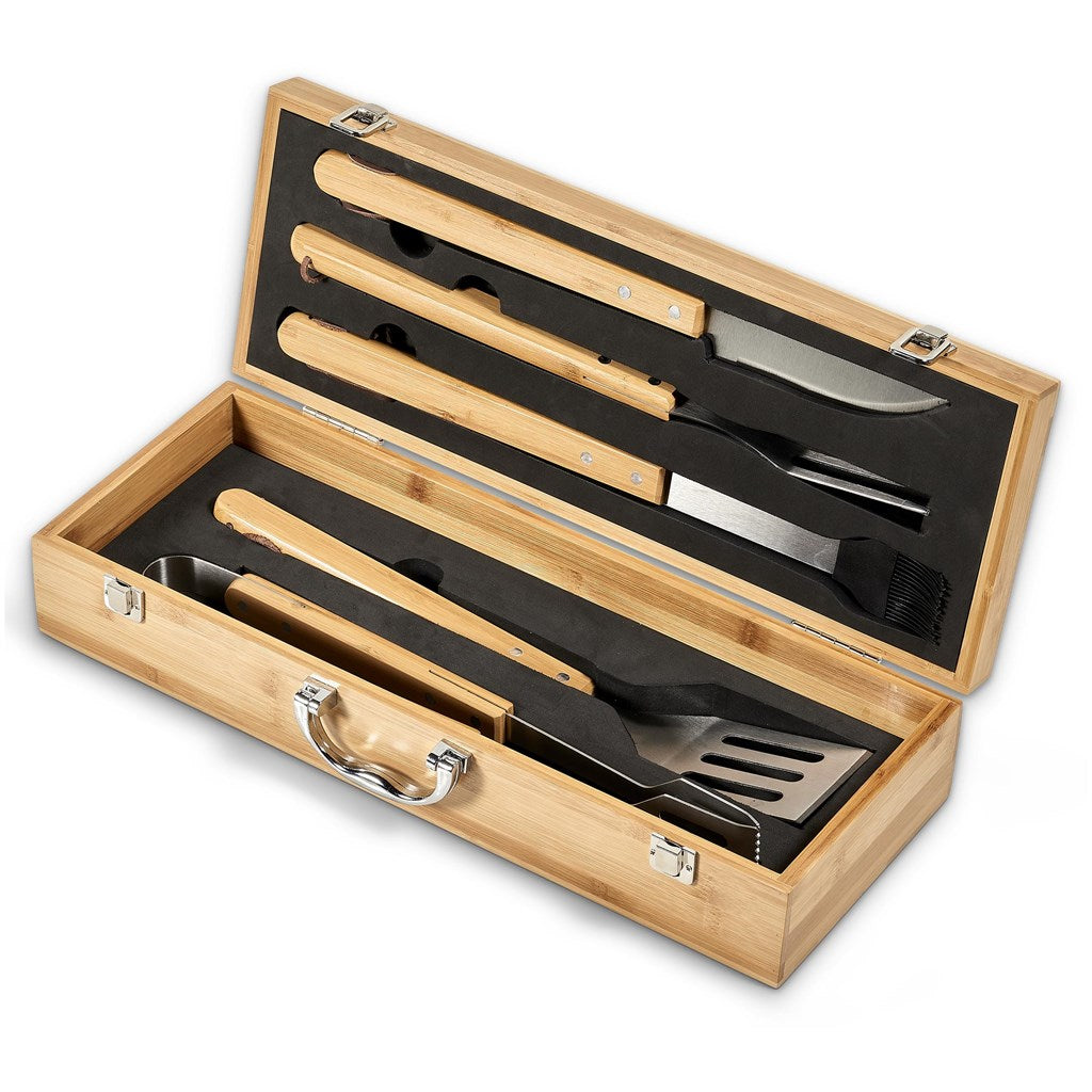 Okiyo Yakiniku Bamboo 5-Piece Braai Set-7