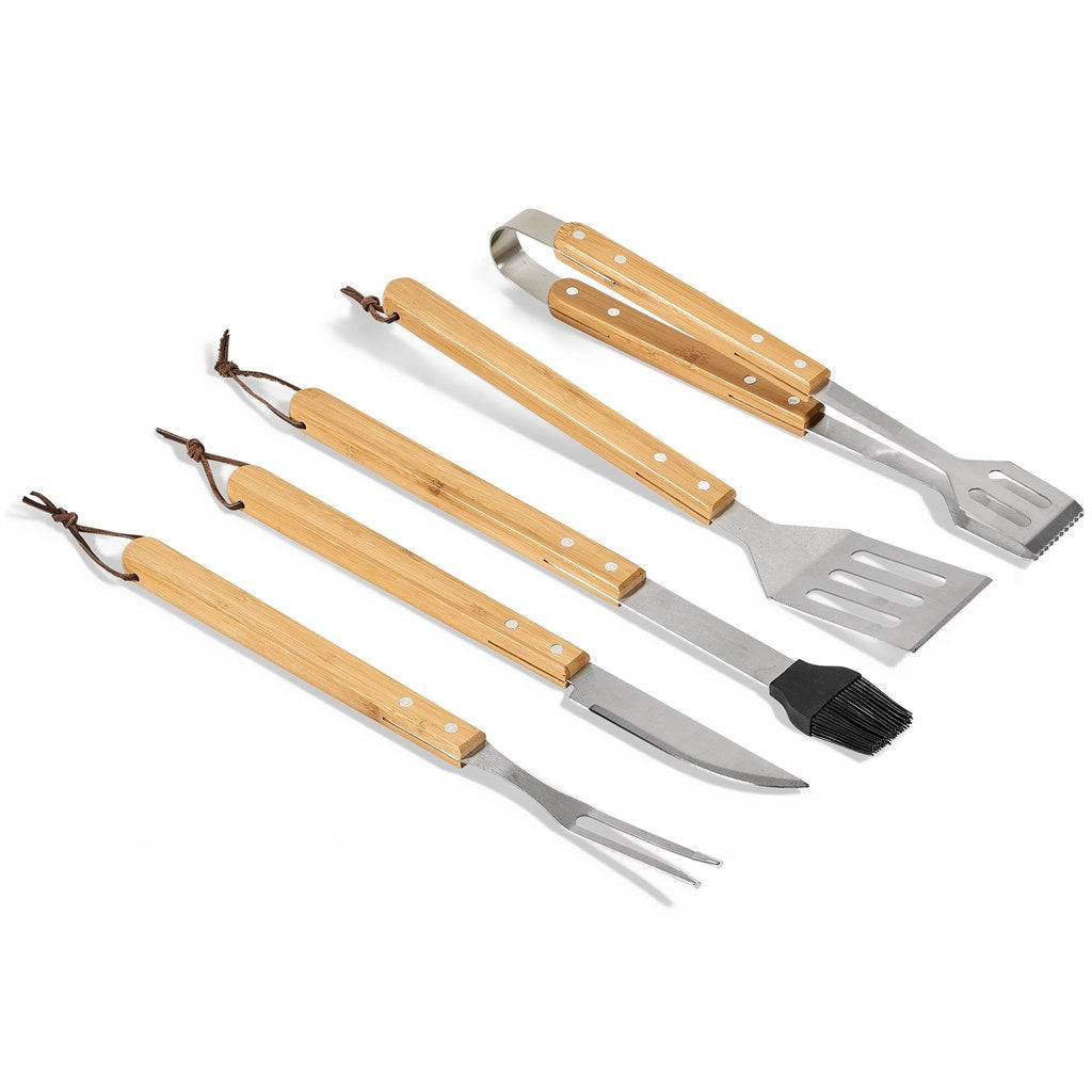 Okiyo Yakiniku Bamboo 5-Piece Braai Set-8