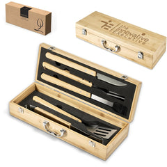 Okiyo Yakiniku Bamboo 5-Piece Braai Set-10