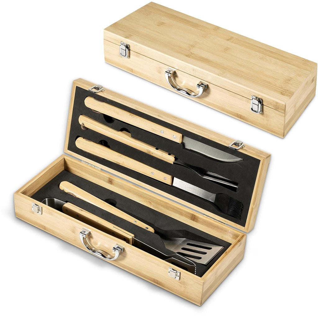 Okiyo Yakiniku Bamboo 5-Piece Braai Set-13