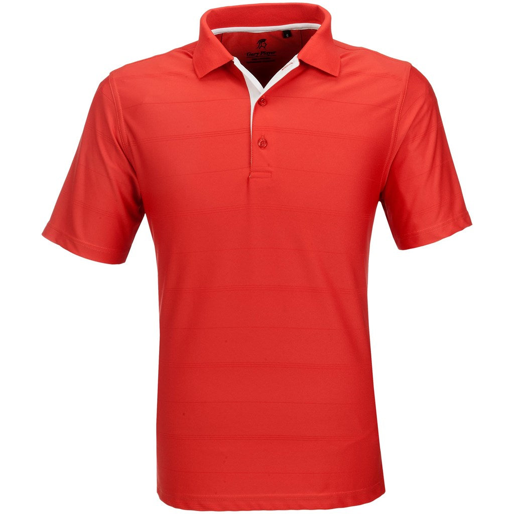 Mens Admiral Golf Shirt - Red-0