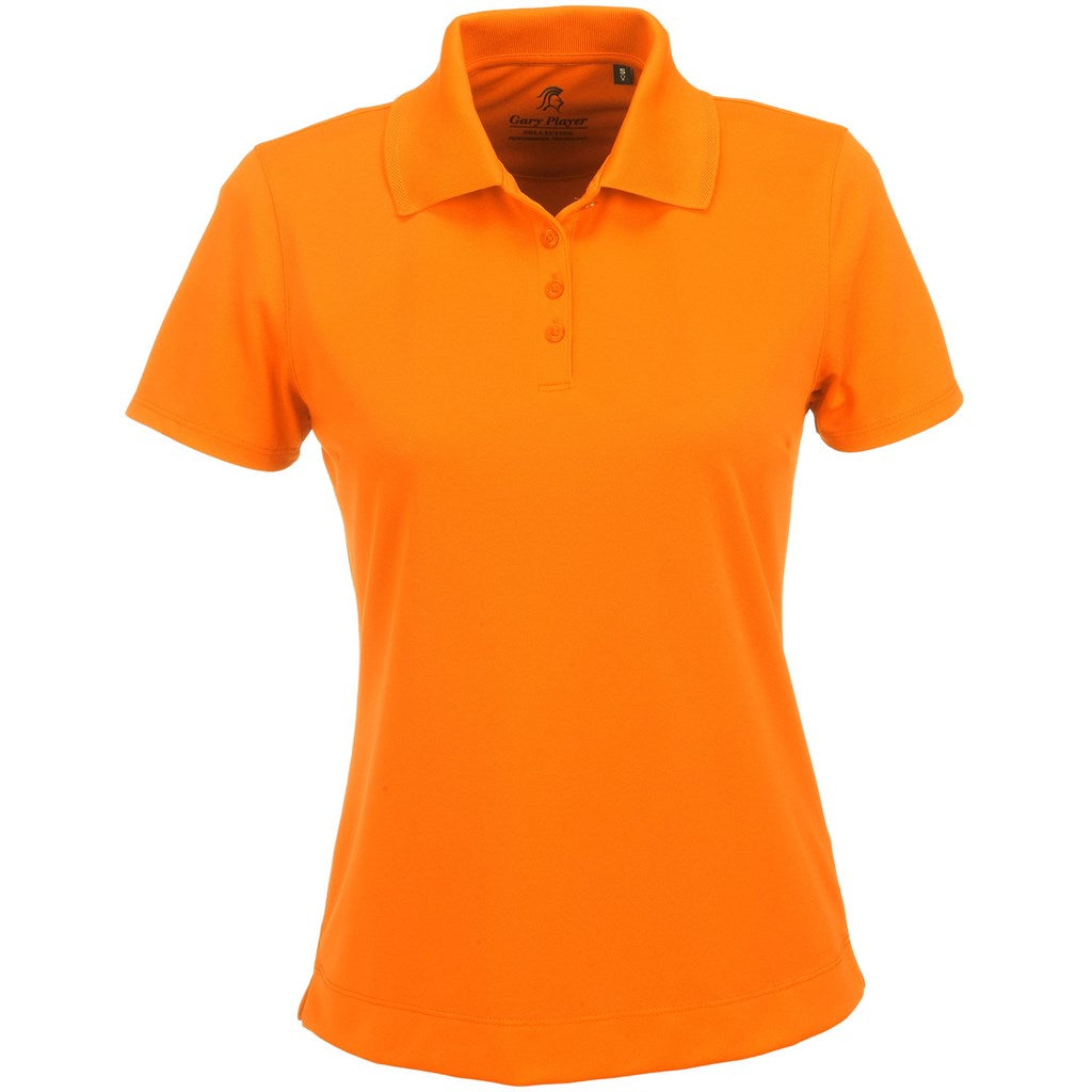 Ladies Wynn Golf Shirt - Orange-0