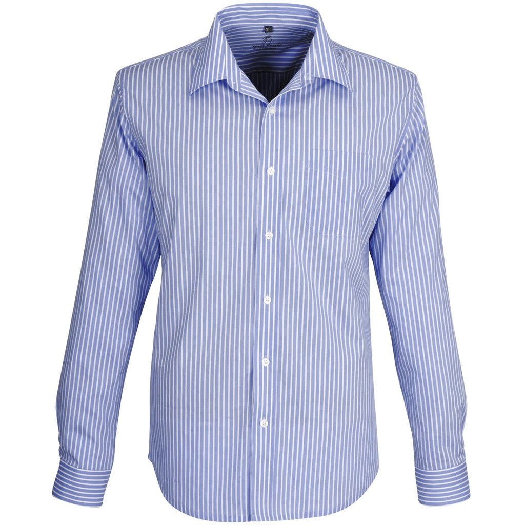 Mens Long Sleeve Glenarbor Shirt - Blue-0