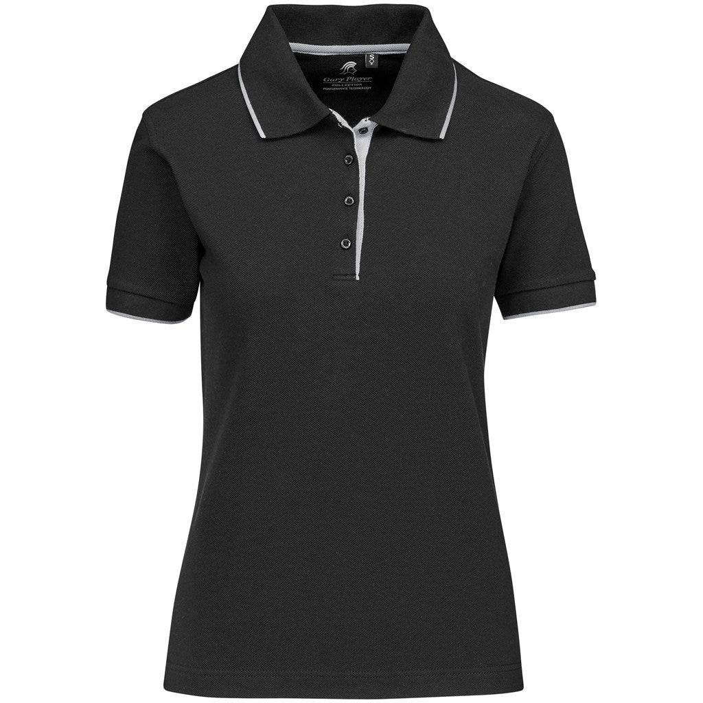 Ladies Wentworth Golf Shirt - Black-2