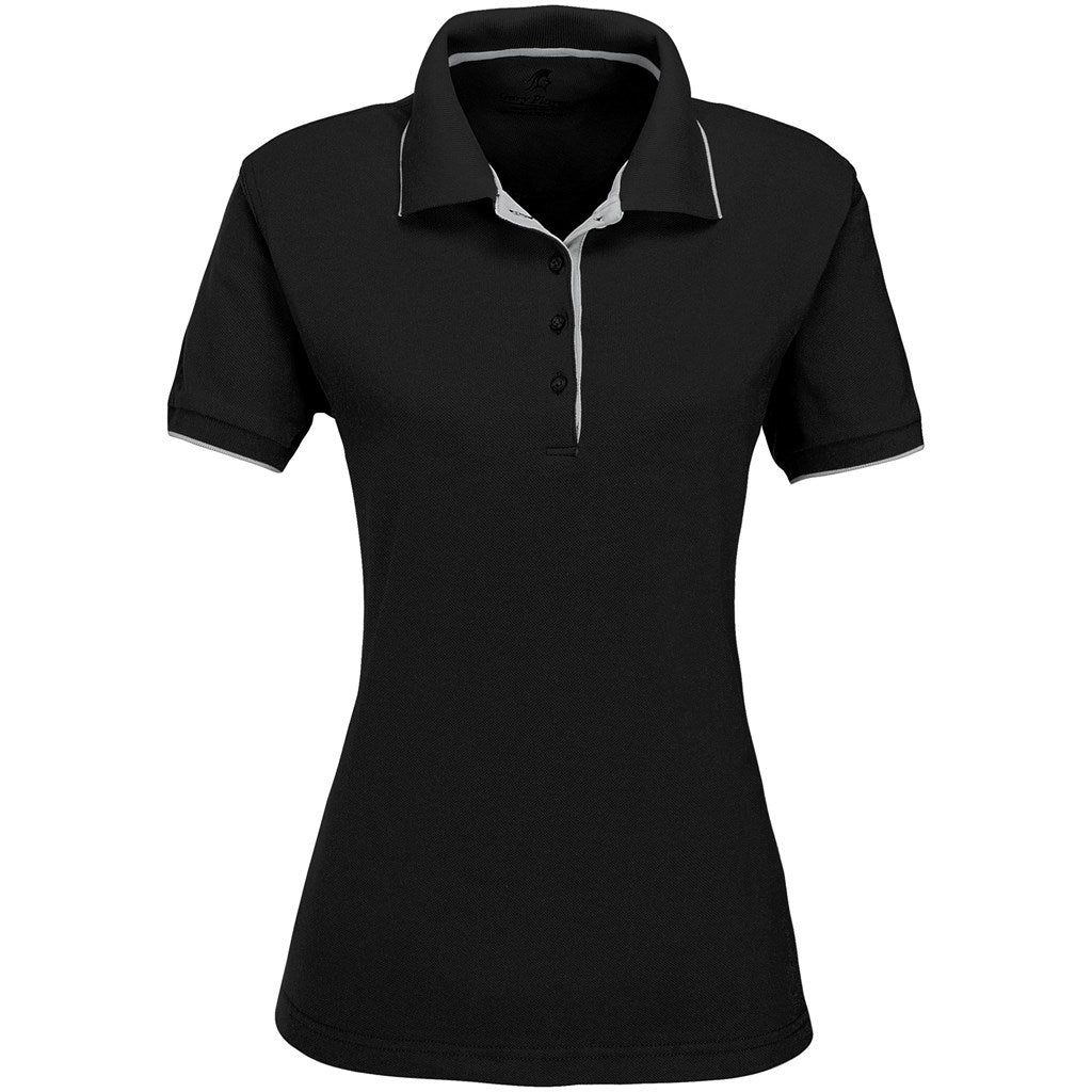 Ladies Wentworth Golf Shirt - Black-0