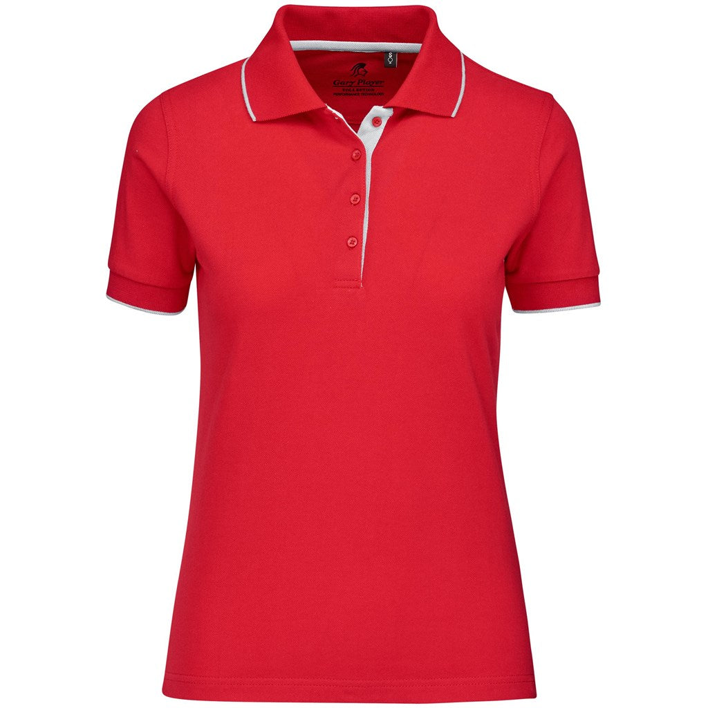 Ladies Wentworth Golf Shirt - Red-2