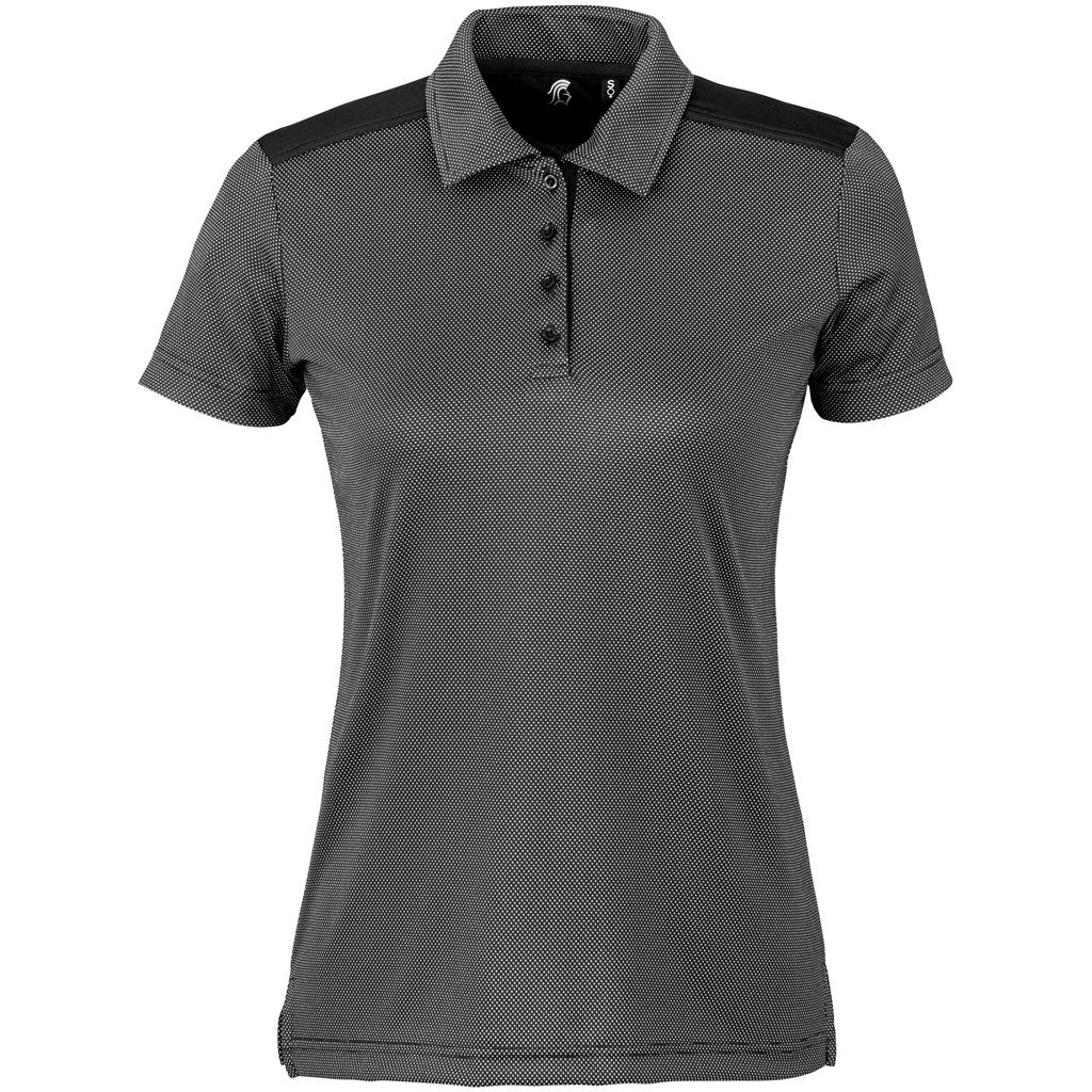 Ladies Sterling Ridge Golf Shirt - Black-0