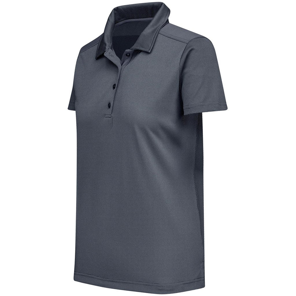 Ladies Sterling Ridge Golf Shirt - Grey-4