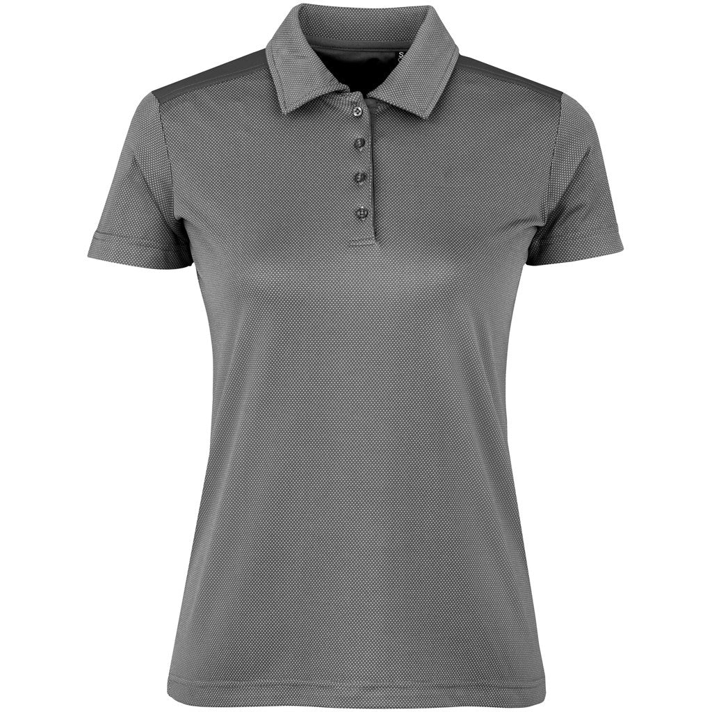 Ladies Sterling Ridge Golf Shirt - Grey-0