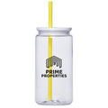 Altitude Mina Plastic Tumbler and Straw - 550ml