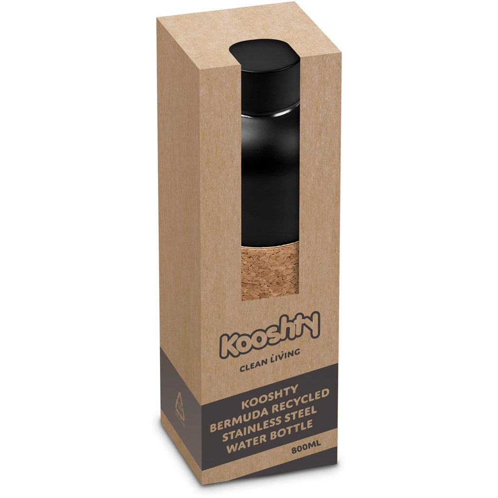 Kooshty Bermuda Kork Recycled Stainless Steel Water Bottle - 800ml-2