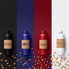 Kooshty Bermuda Kork Recycled Stainless Steel Water Bottle - 800ml-3