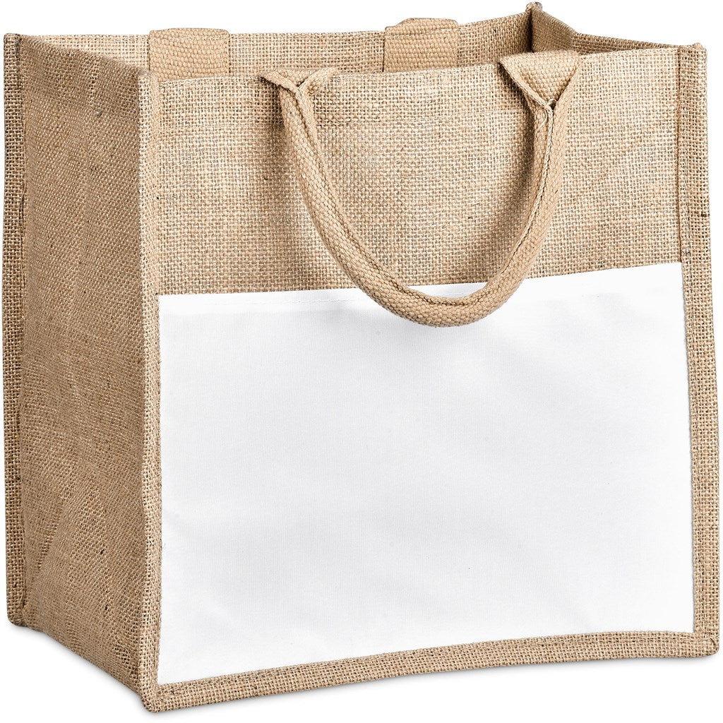 Okiyo Nuri Sublimated Pocket Jute Tote-3