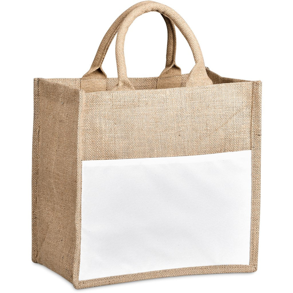 Okiyo Nuri Sublimated Pocket Jute Tote-5