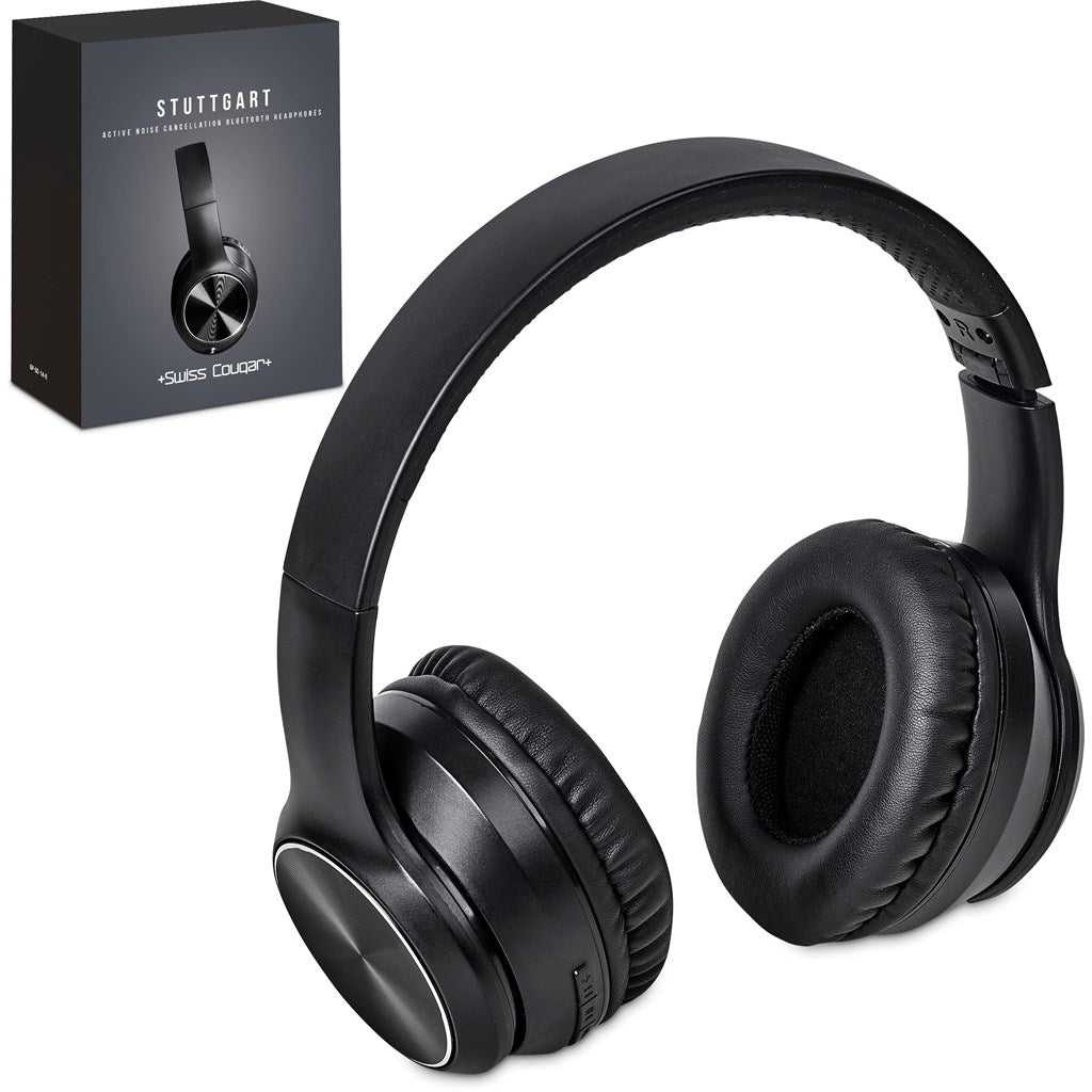 Swiss Cougar Stuttgart Active Noise-Cancelling Bluetooth Headphones-17