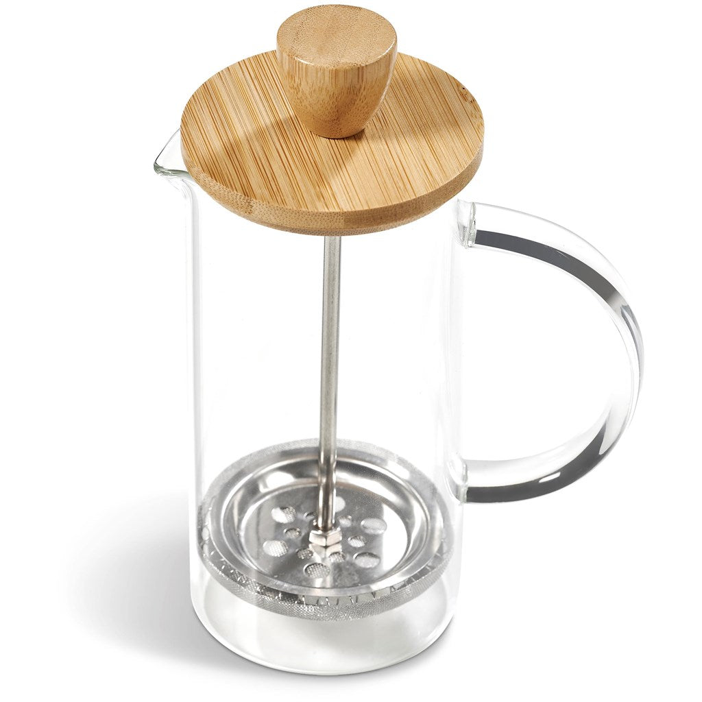 Okiyo Osu Glass & Bamboo Coffee Plunger - 350ml-4