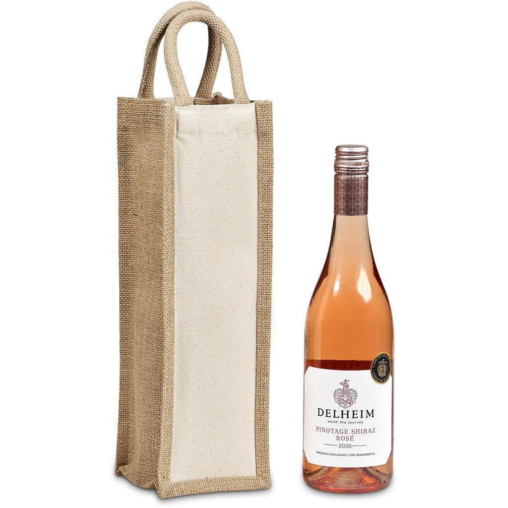 Okiyo Inshu Jute & Cotton Wine Tote-4