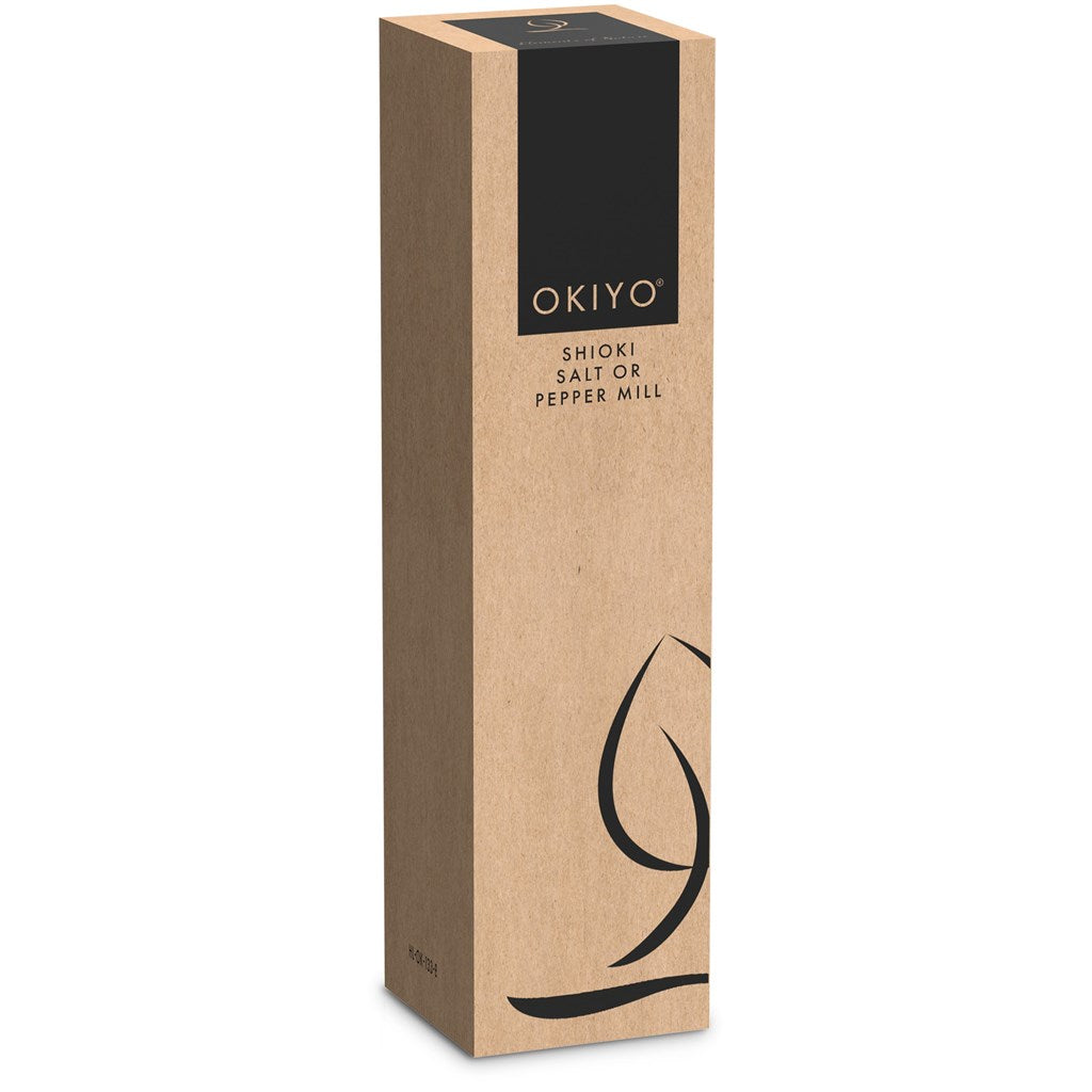 Okiyo Shioki Bamboo Salt or Pepper Mill-7