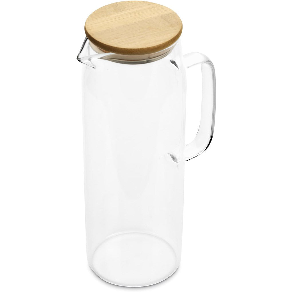 Okiyo Hamana Glass & Bamboo Water Jug - 1.5 Litre-6