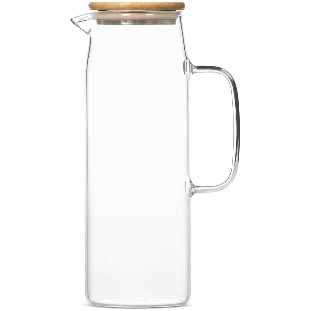 Okiyo Hamana Glass & Bamboo Water Jug - 1.5 Litre-8