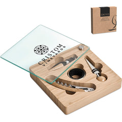 Okiyo Budonoki Bamboo Wine Accessories set-10