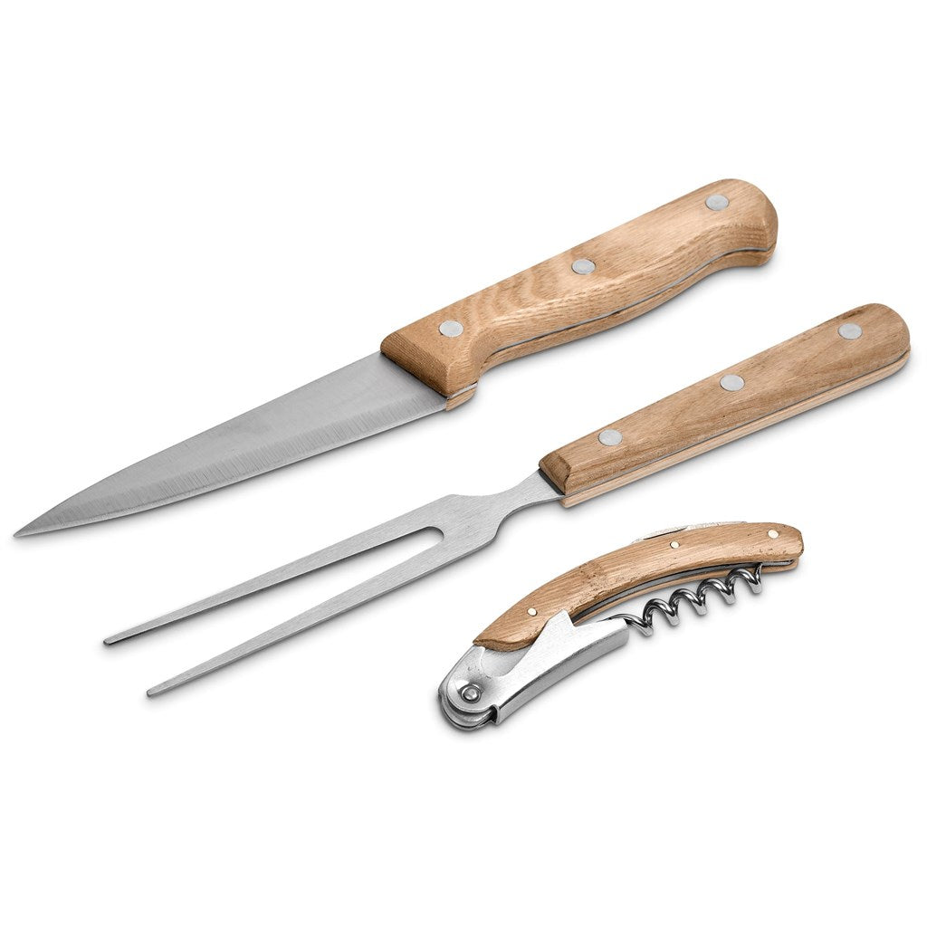 Okiyo Suraisu Bamboo Food & Wine Set-9