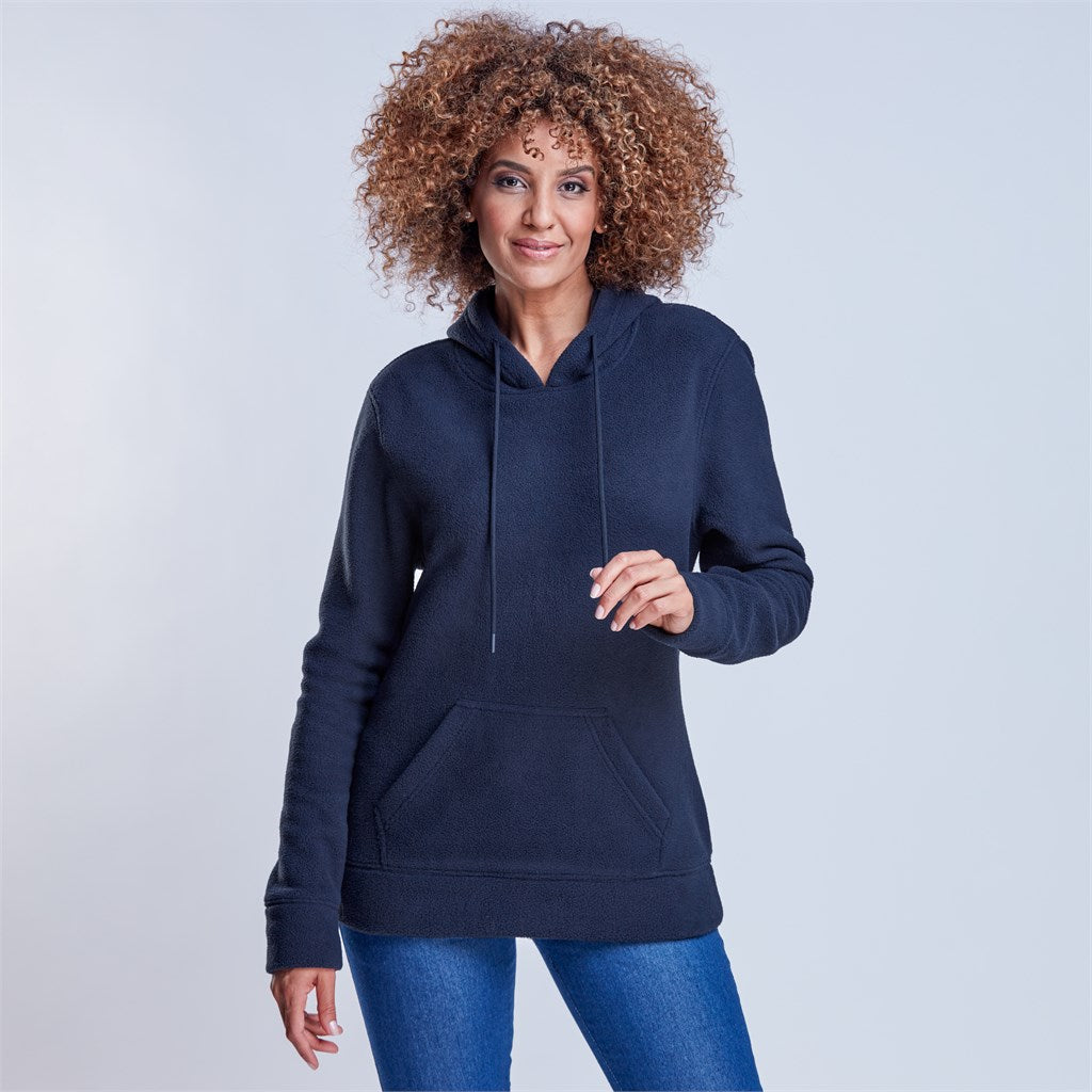 Ladies Dawson Polar Fleece Hooded Sweater-2