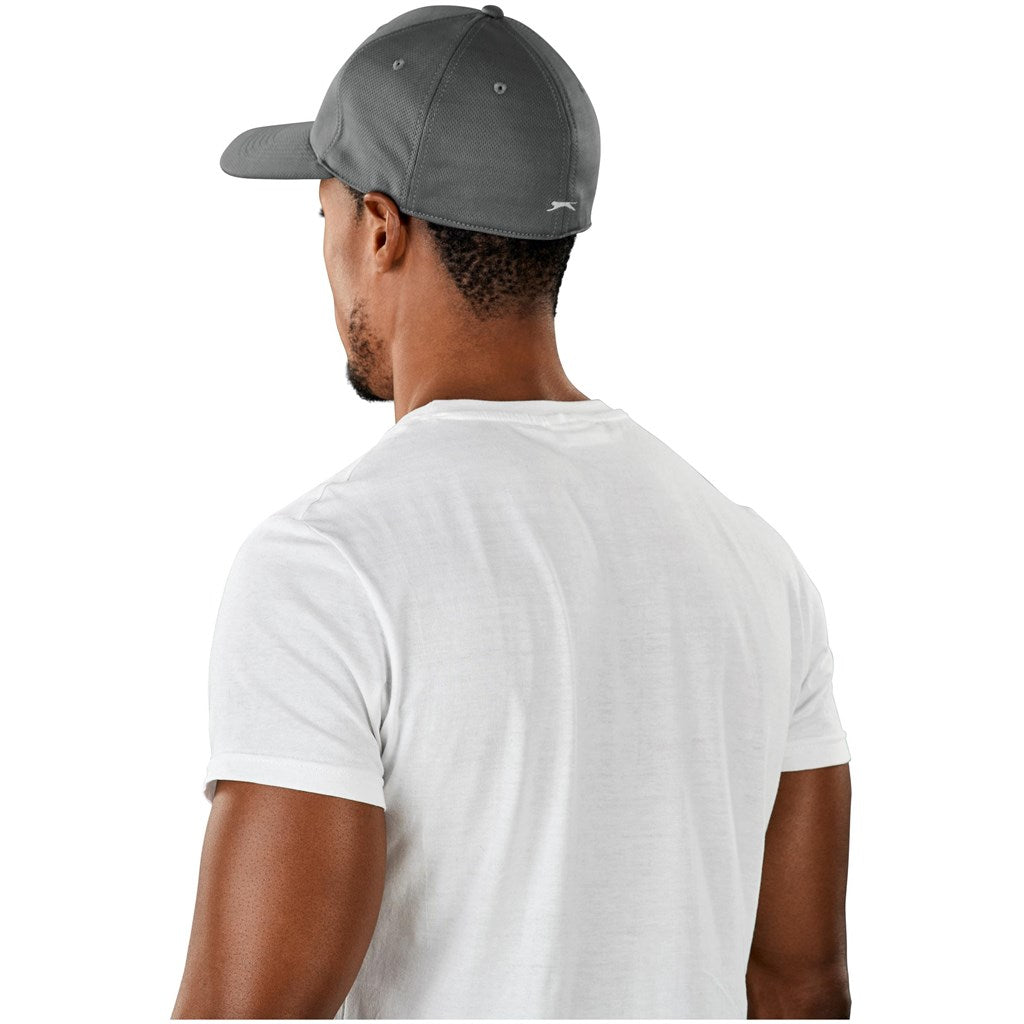 Ace 6 Panel Fitted Cap - White-4