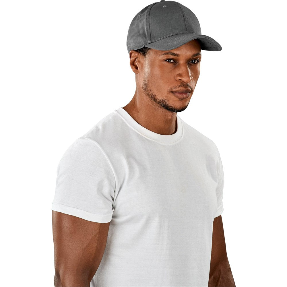 Ace 6 Panel Fitted Cap - White-7