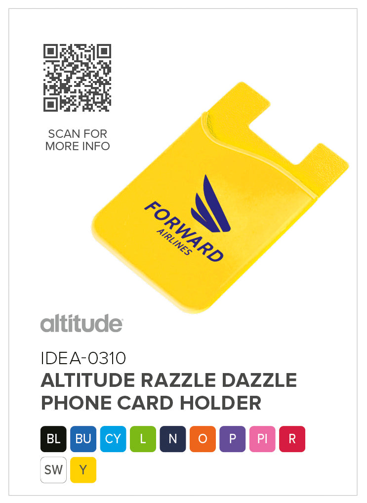 Altitude Razzle Dazzle Phone Card Holder-9