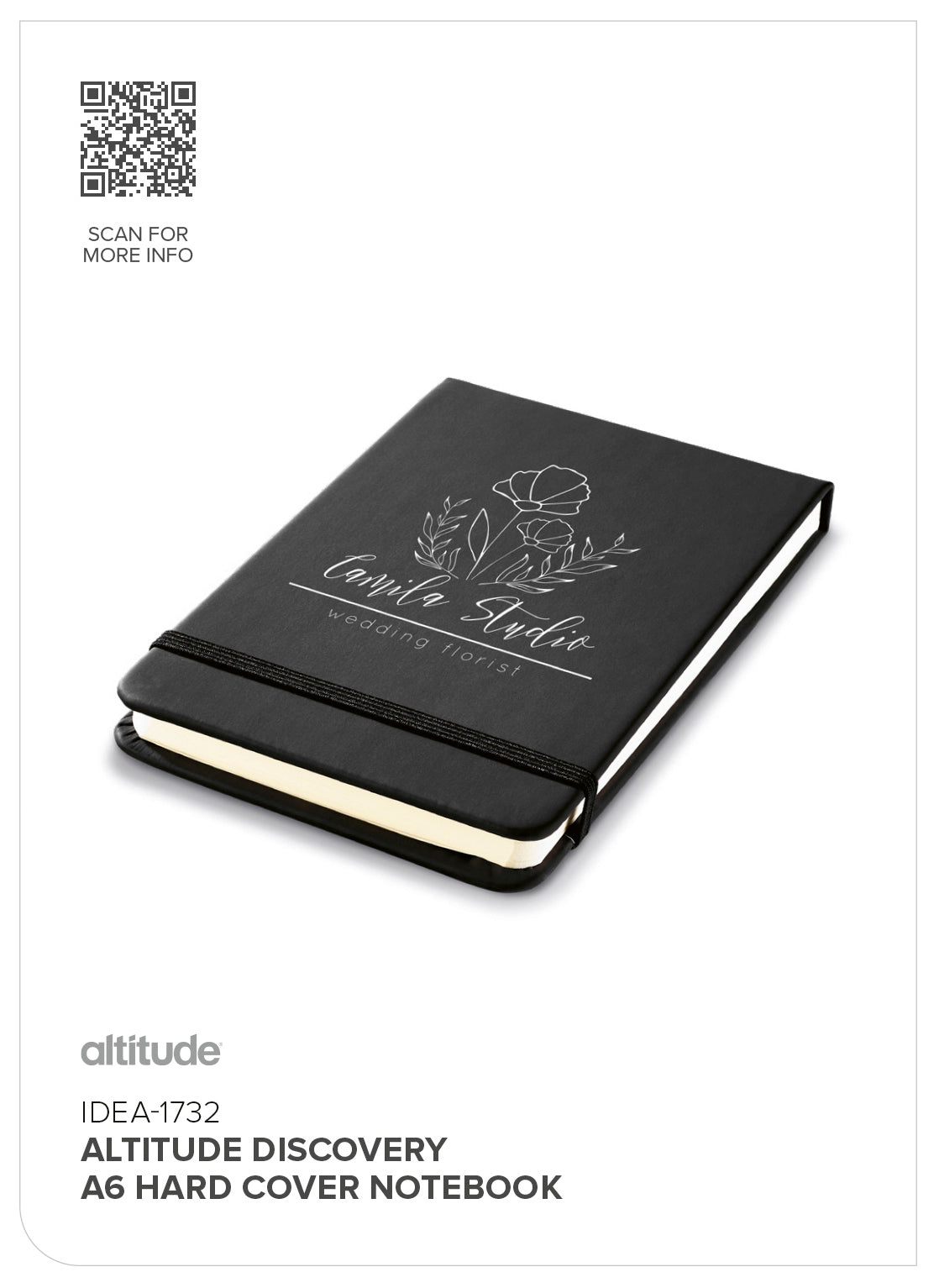 Altitude Discovery A6 Hard Cover Notebook-2