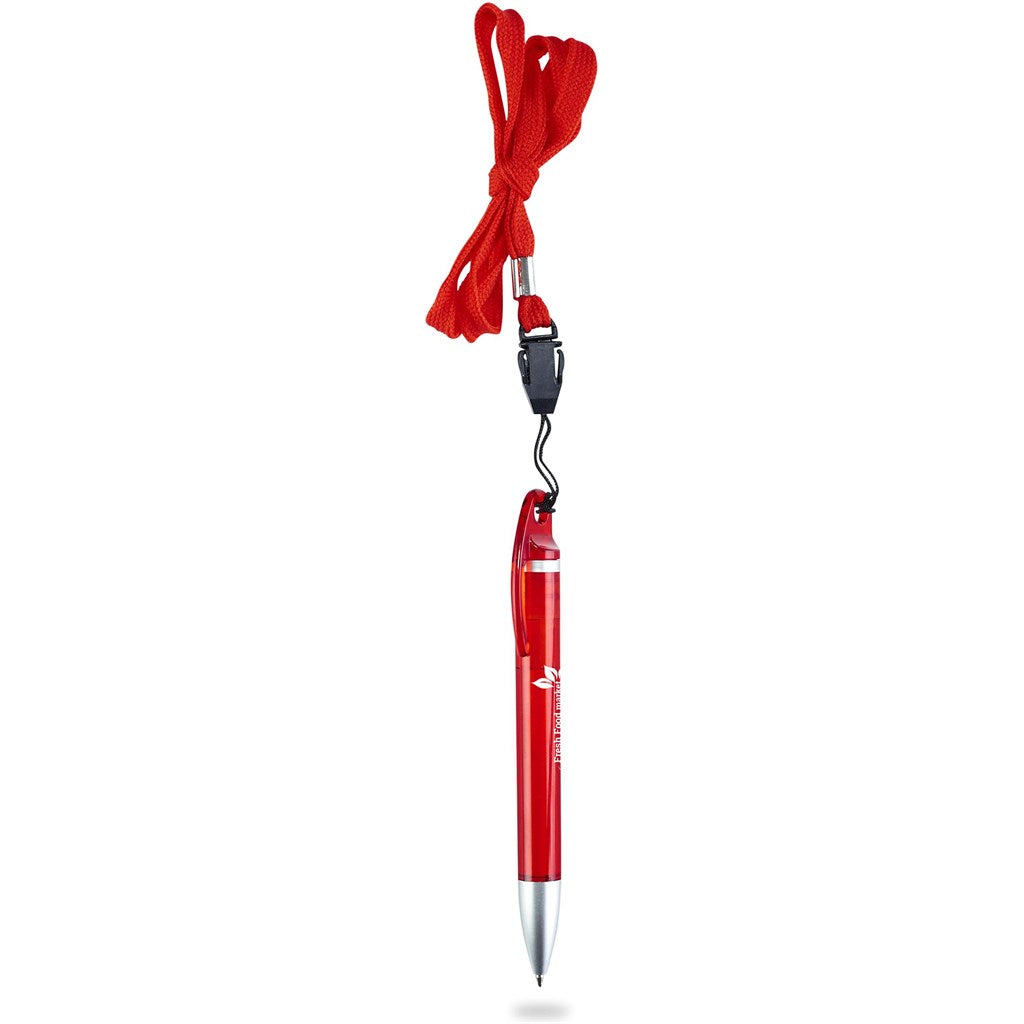 Altitude Nova Neck Ball Pen - Red-0