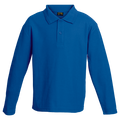 175g Pique Knit Long Sleeve Golfer Kiddies