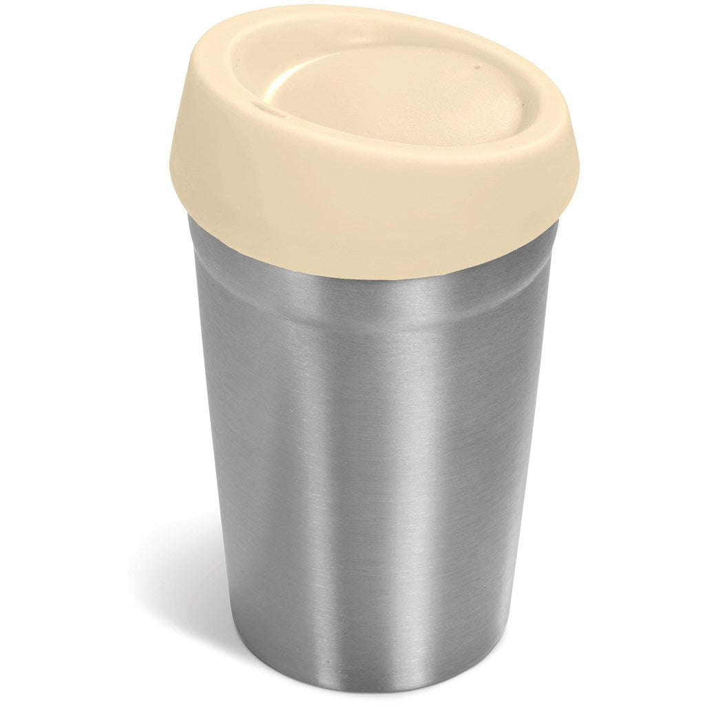 Kooshty Go-Jo Stainless Steel & Plastic Double-Wall Tumbler - 350ml - Cream-1