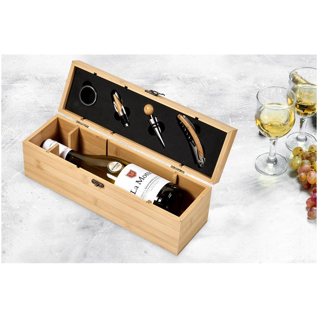 Okiyo Wainoka Bamboo Wine Set-1