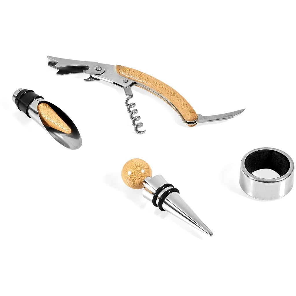 Okiyo Wainoka Bamboo Wine Set-6