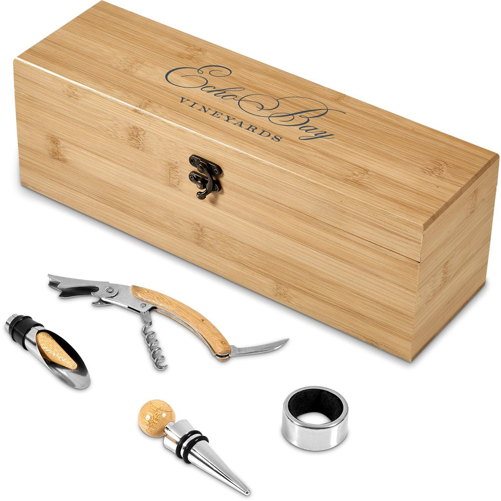 Okiyo Wainoka Bamboo Wine Set-7