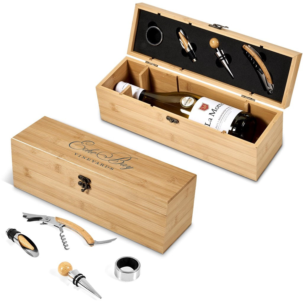 Okiyo Wainoka Bamboo Wine Set-12
