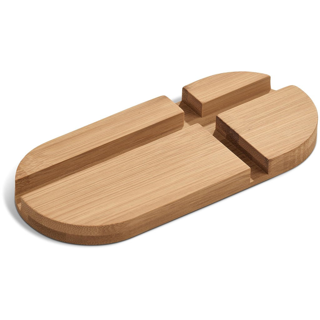 Okiyo Kurosu Bamboo Phone Stand-3