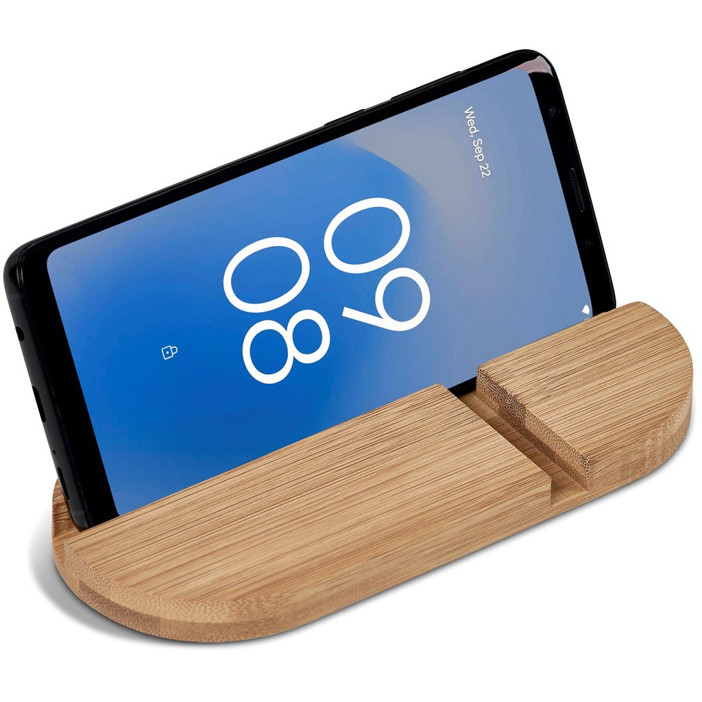 Okiyo Kurosu Bamboo Phone Stand-7