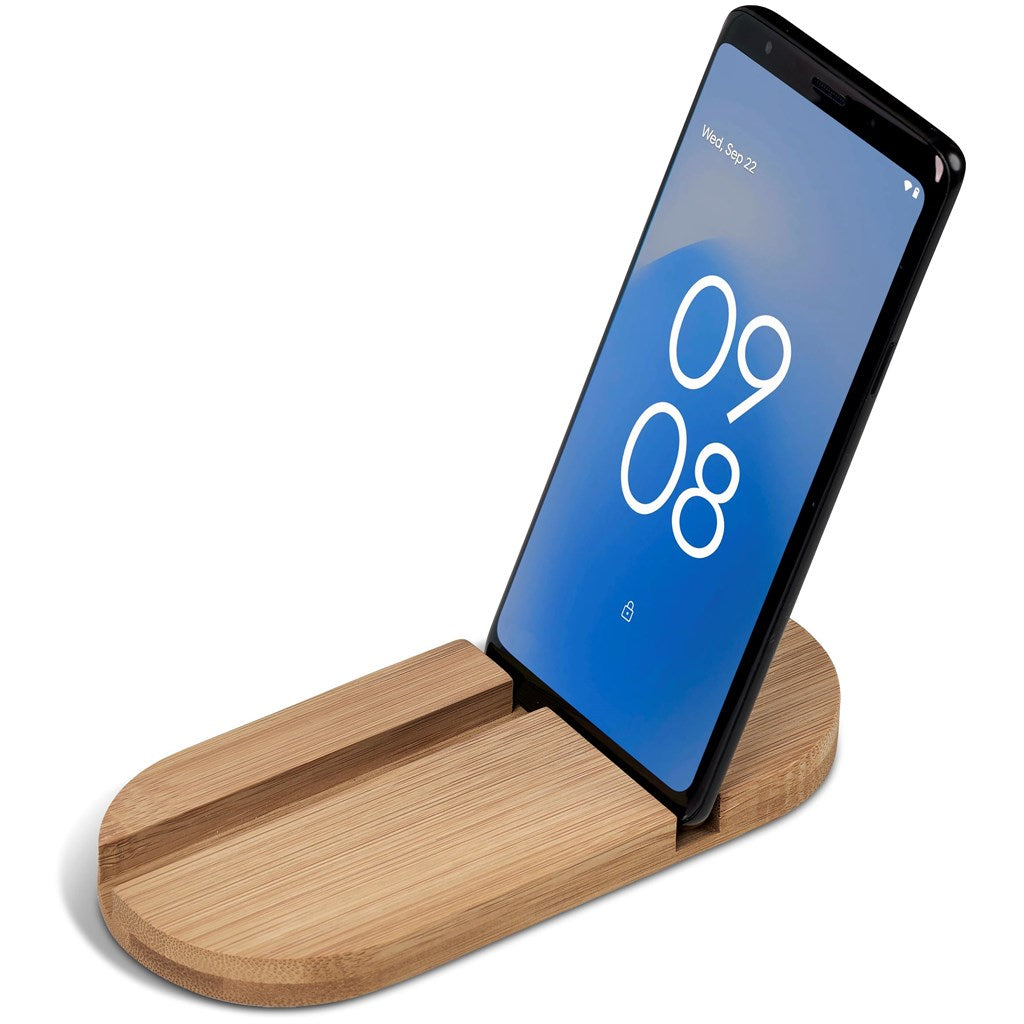 Okiyo Kurosu Bamboo Phone Stand-6