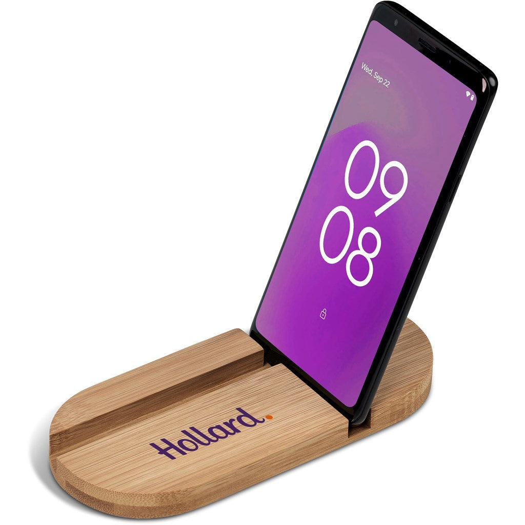 Okiyo Kurosu Bamboo Phone Stand-11