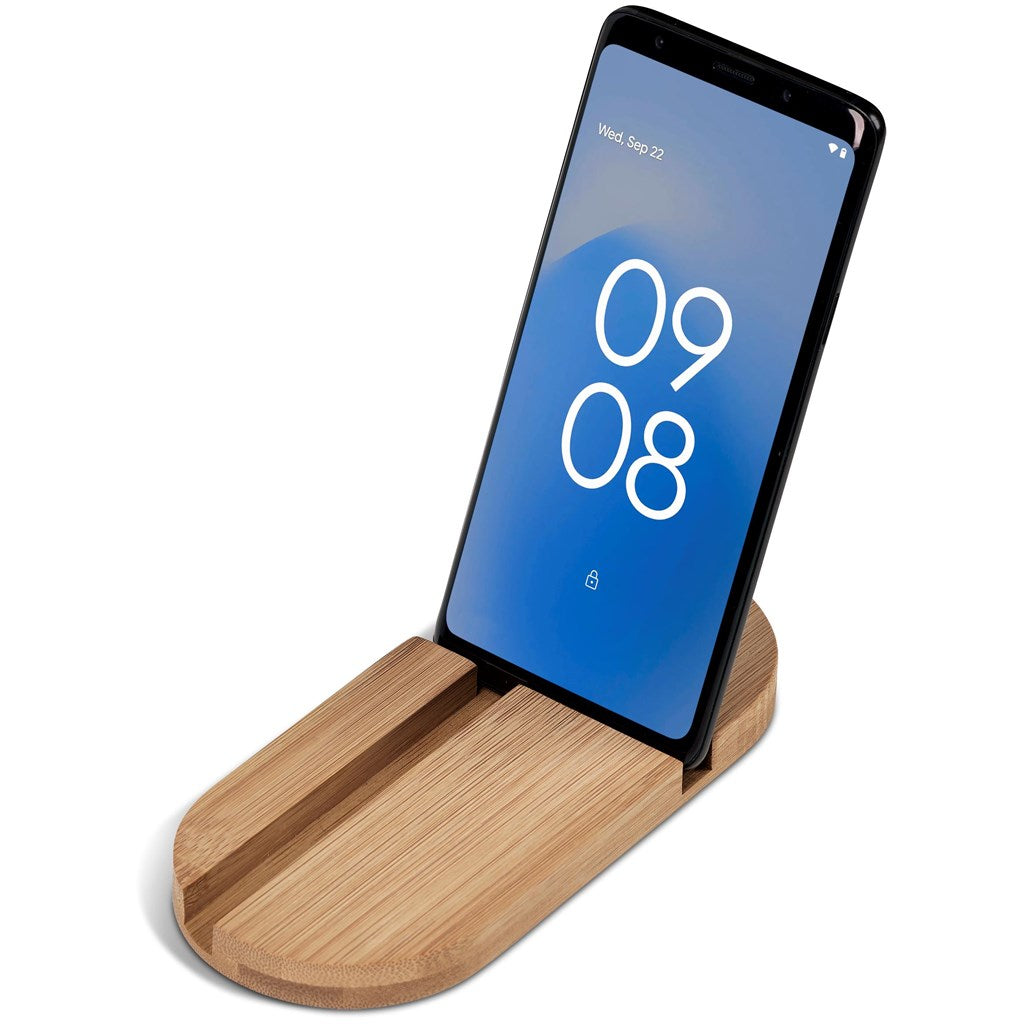 Okiyo Kurosu Bamboo Phone Stand-13
