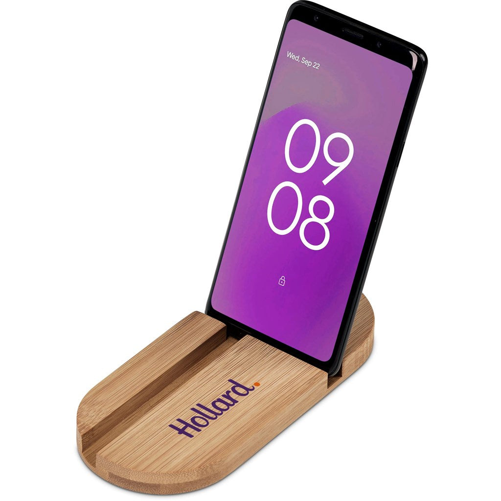 Okiyo Kurosu Bamboo Phone Stand-14