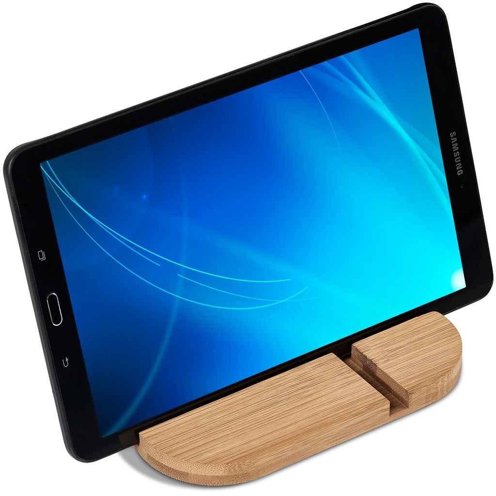 Okiyo Kurosu Bamboo Phone Stand-16