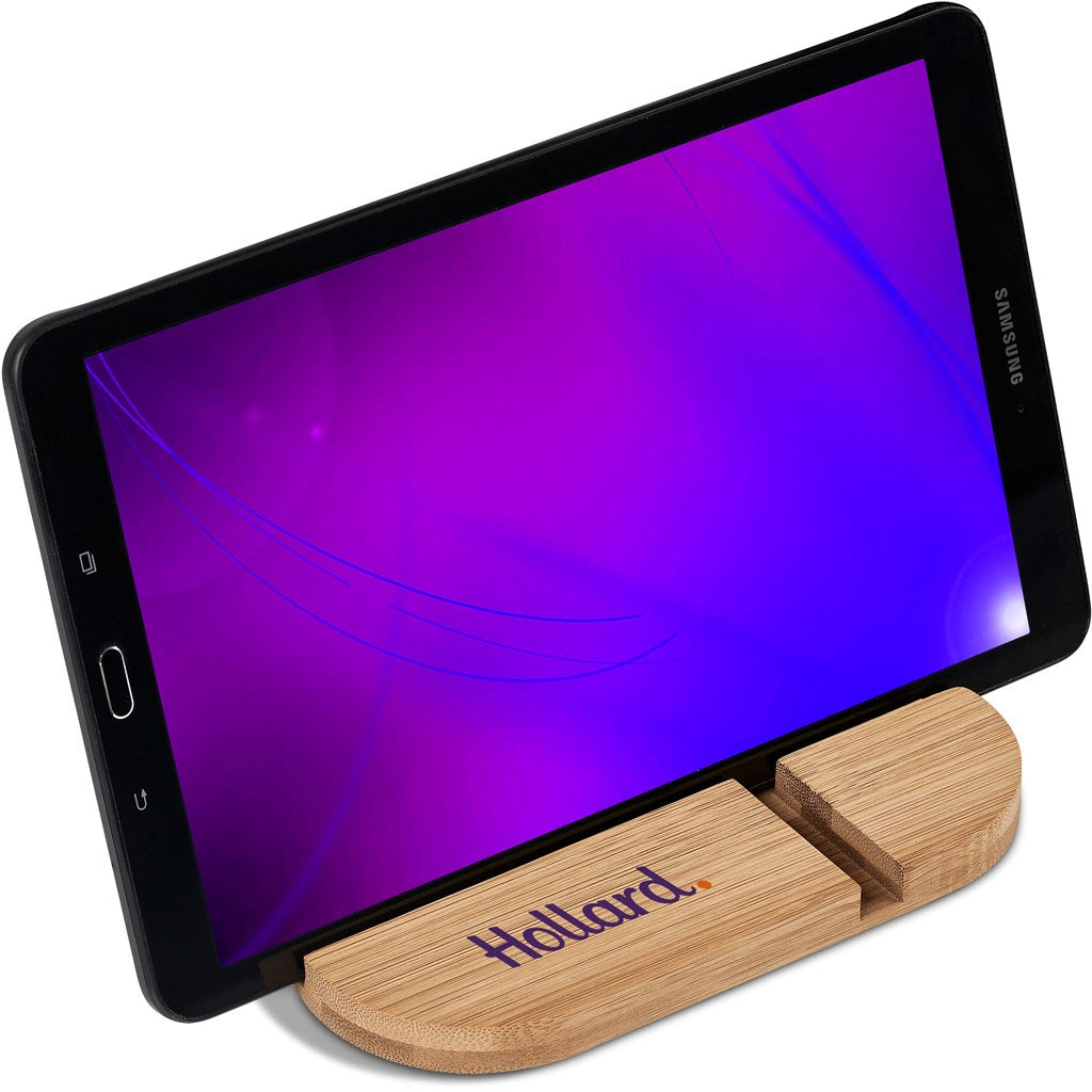 Okiyo Kurosu Bamboo Phone Stand-17