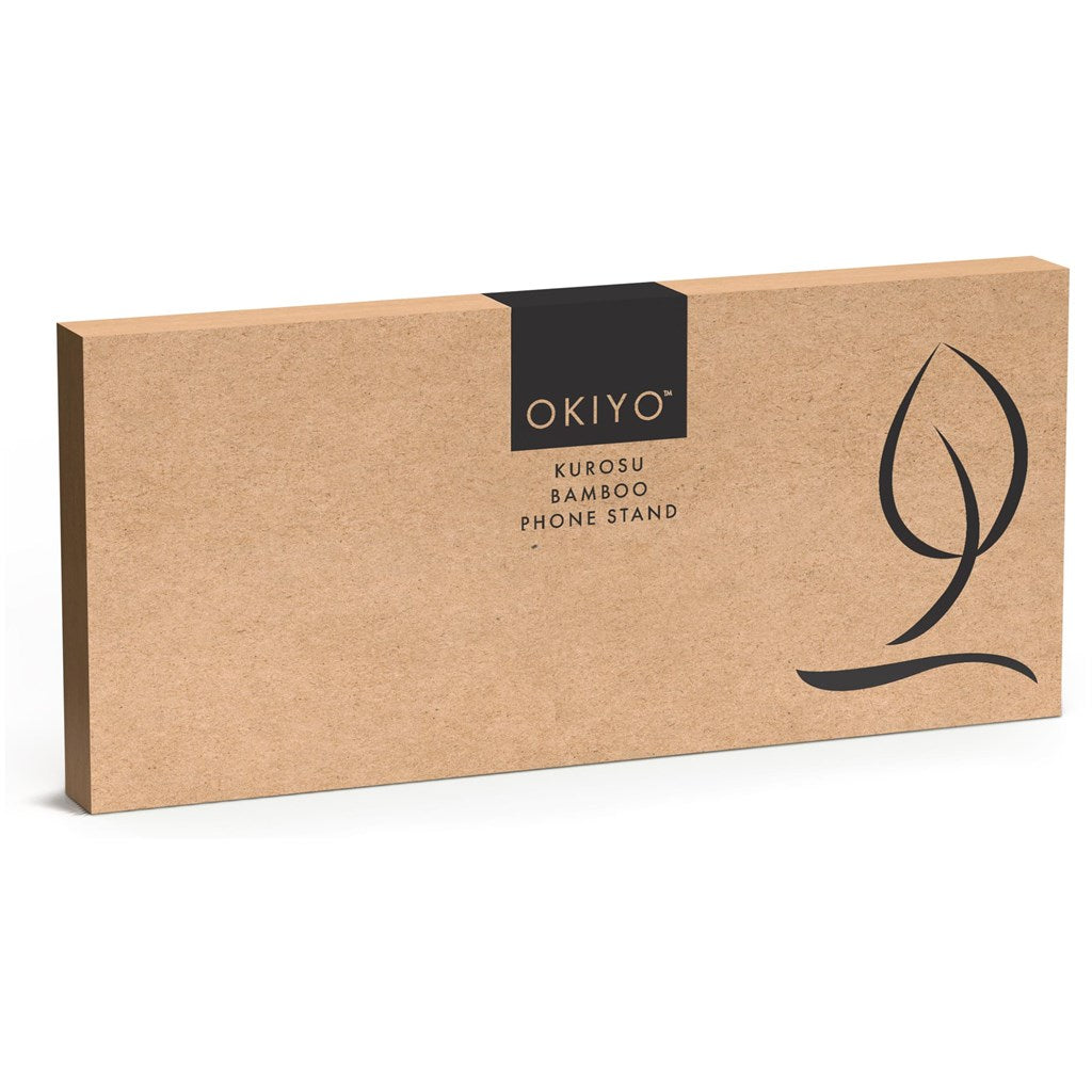 Okiyo Kurosu Bamboo Phone Stand-23