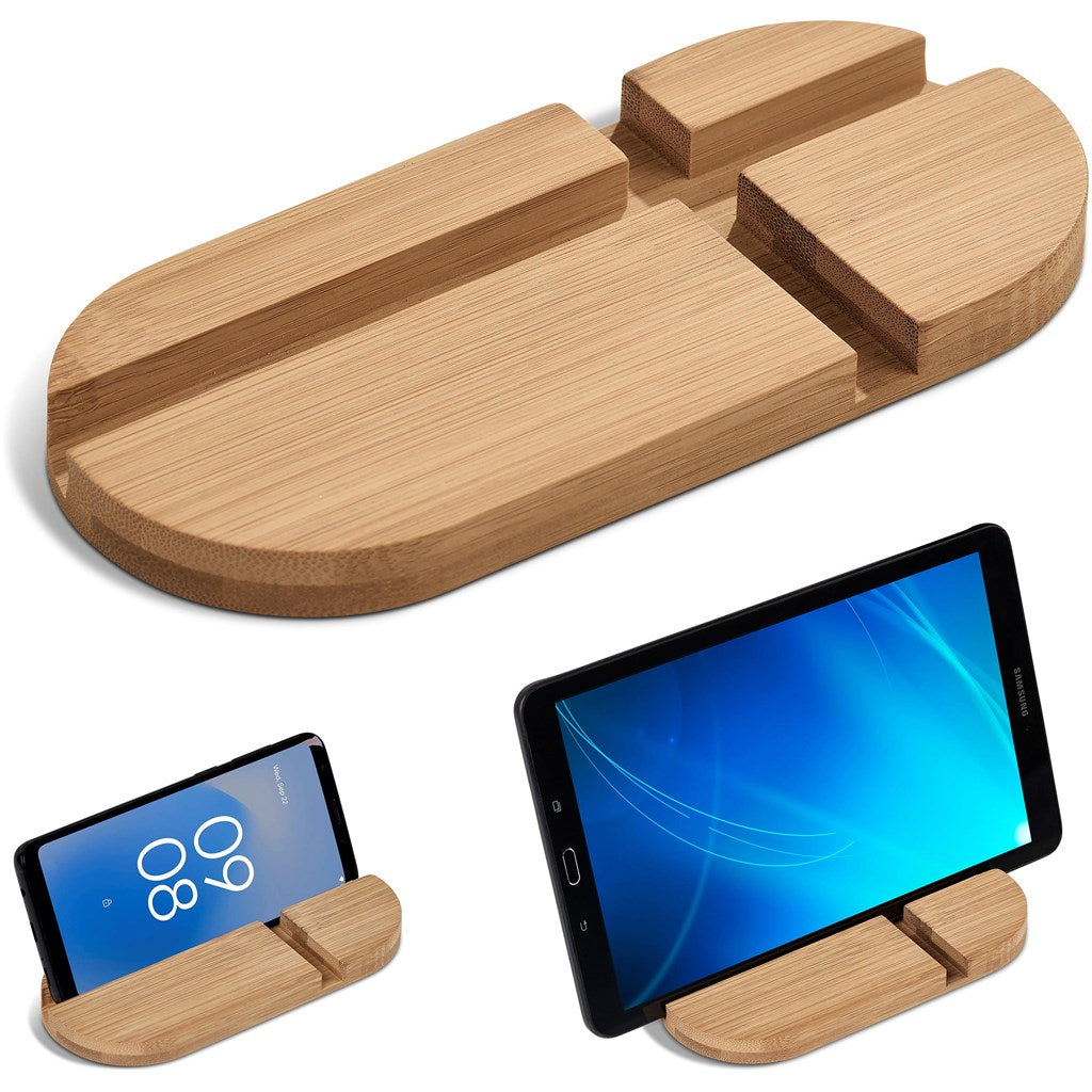 Okiyo Kurosu Bamboo Phone Stand-15