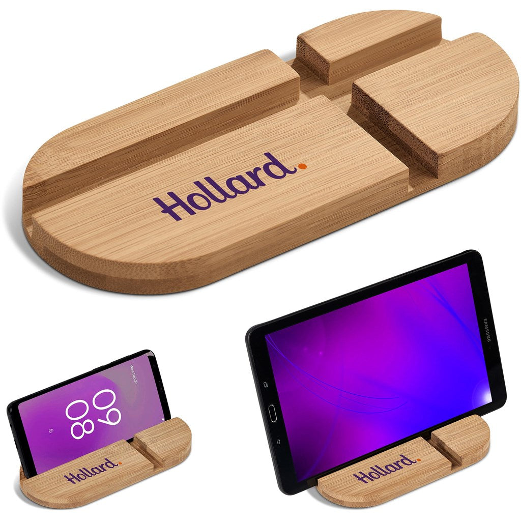 Okiyo Kurosu Bamboo Phone Stand-25